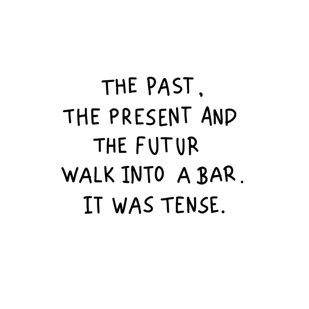 The Past The Present The Future Sticker